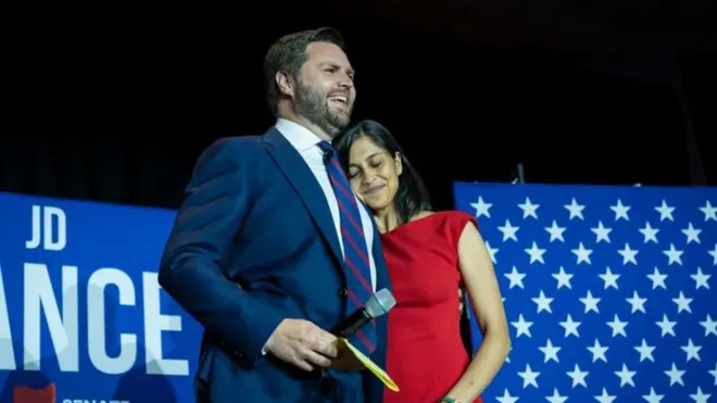 జేడీ వాన్స్, ఉషా వాన్స్