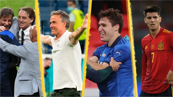 Roberto Mancini, Luwis Enriikee, Firederiko Kiisaa, Alvaro Morata