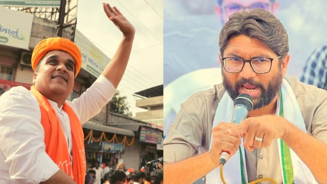 हर्ष सांघवी और जिग्नेश मेवाणी