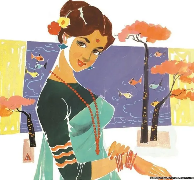 'दीपावली' दिवाळी अंकाचं मुखपृष्ठ आणि आतील रेखाटनं यामुळे दीनानाथ दलाल हे नाव घराघरात पोहोचलं.