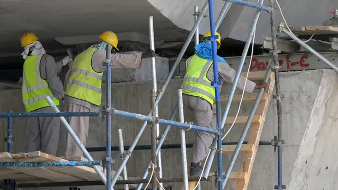 የኮንስትራክሽን ሠራተኞች