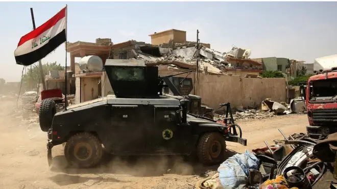 قال الغانمي لبي بي سي إنه يأمل في هزيمة التنظيم قبل بداية شهر رمضان