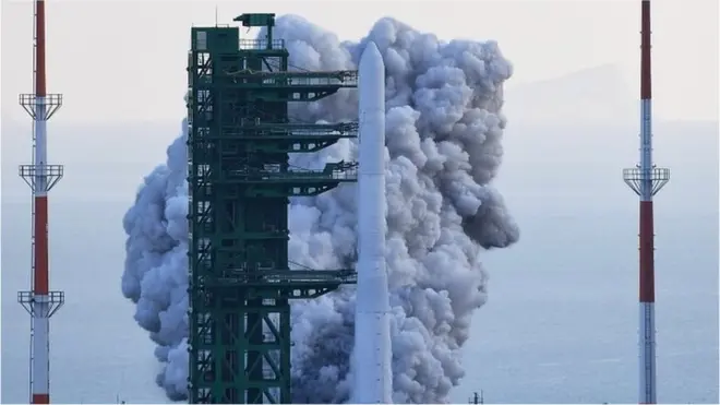 The rocket, known as Nuri, blasted off on Thursday