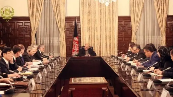 ارګ کې د ټاکنو چمتووالي په تړاو غونډه شوې