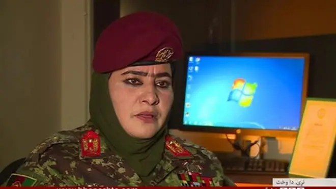 افغان پوځ کې د ښځو ونډې