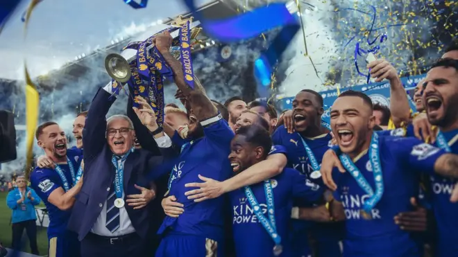 Футболисты "Лестера"