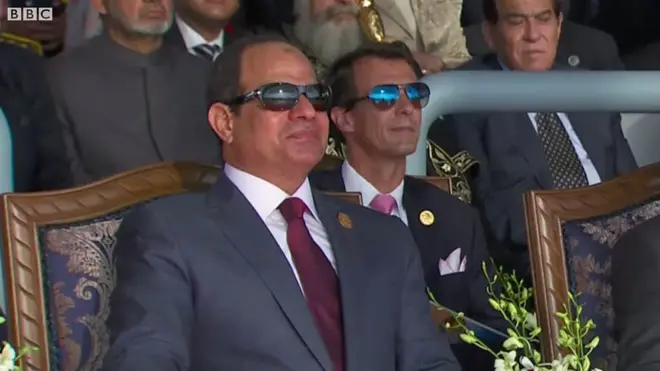 Le président al-Sissi affirme que l'Egypte était "sur la bonne voie".