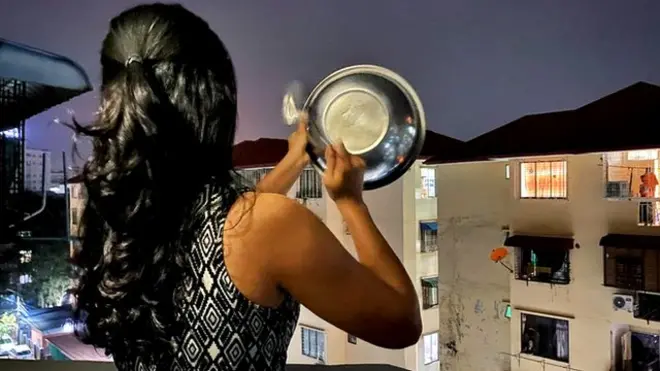 हरेक दिन थाल ठटाएर विरोध जनाउने गरिएको छ