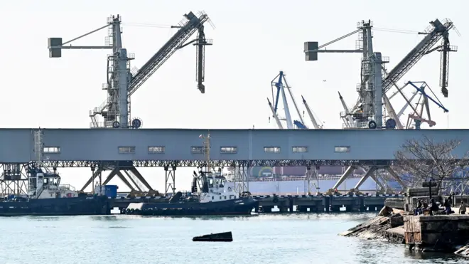 Порт в Туапсе