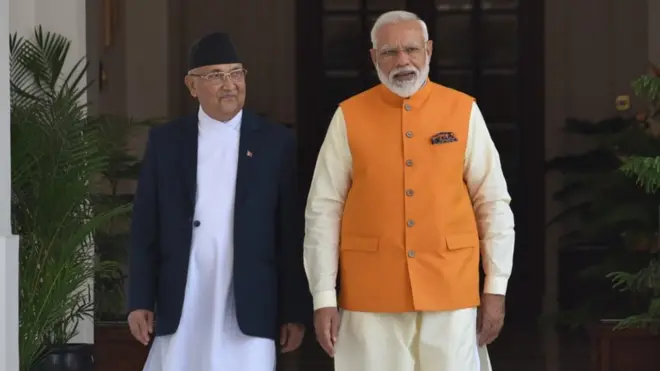 ओली र मोदी