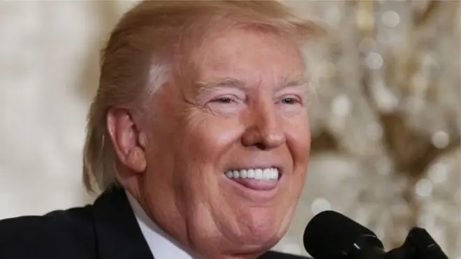 Дональд Трамп иногда ведет себя довольно странно и эмоционально