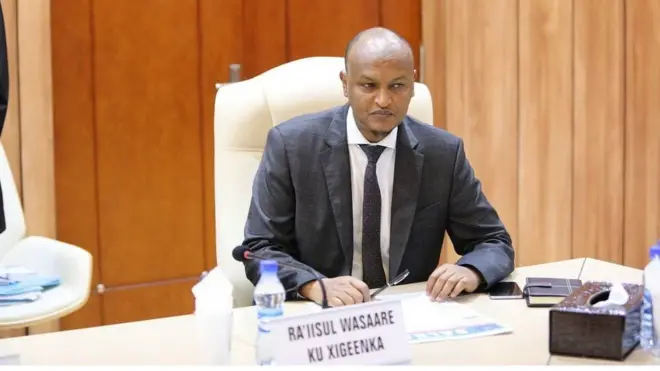 Ra'isal wasaare ku xigeenka Soomaaliya