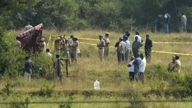 ఎన్‌కౌంటర్ జరిగిన ప్రాంతం