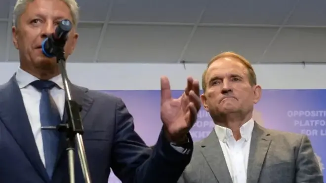 Медведчук и партнер по партии