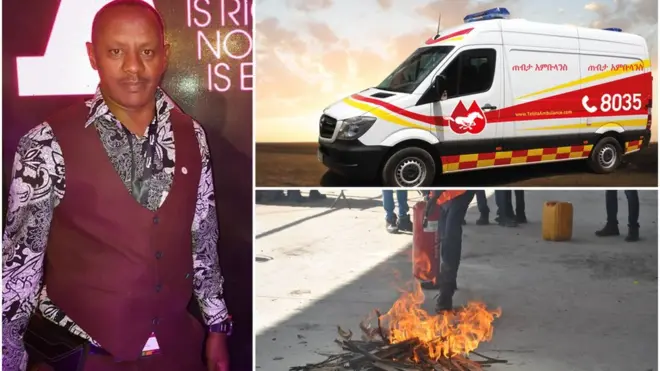 Hundeessaa dhaabbatichaa Kibreet Abbabaa fi suuraa ambulaansii Xaabbitaa