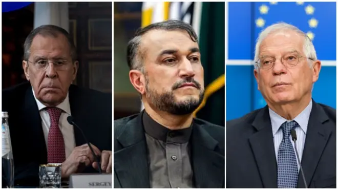 بورل، امیرعبداللهیان و لاوروف