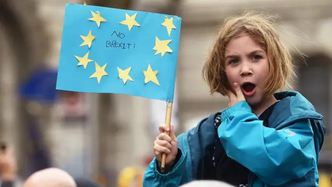 Brexit karşıtı yürüyüş