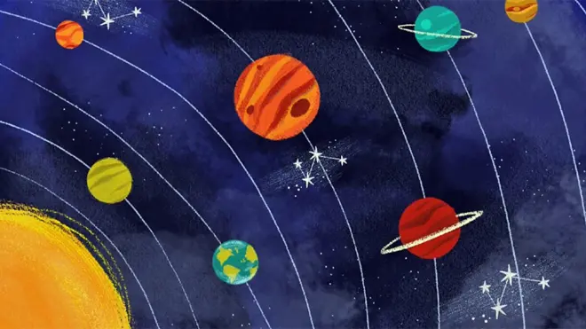 Ilustración planetas