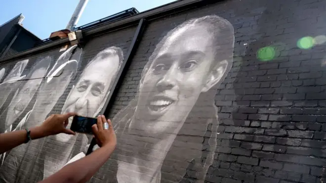 Griner was arrested in February for possession of cannabis oil. Fans and the WNBA advocated for her release