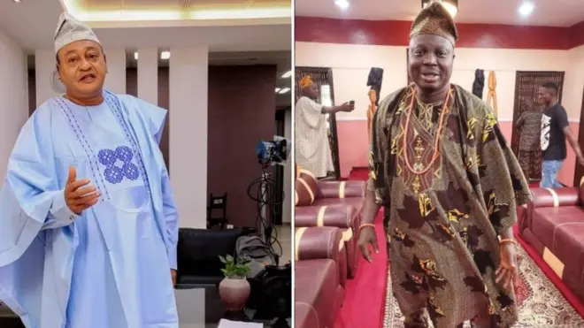 Oṣere Jide Kosoko ati Mr Latin