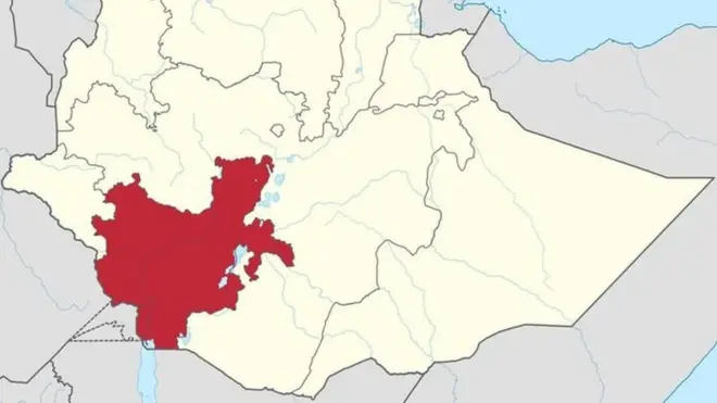 Kaartaa Naannoo Uummattoota Kibbaa