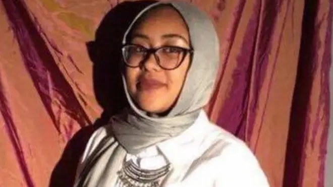 Friends have released this picture of the girl, who has been identified as Nabra