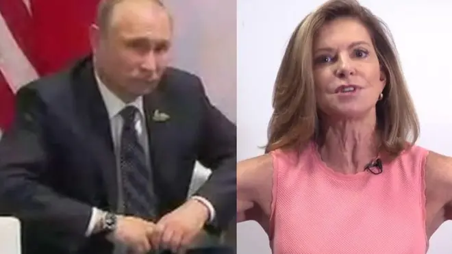 Эксперт по языку жестов и Путин