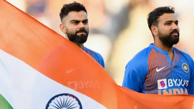 कप्तान विराट कोहली और उपकप्तान रोहित शर्मा