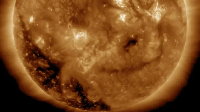 Este fenómeno puede cubrir un cuarto de la superficie solar.