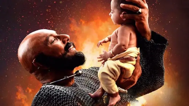 बाहुबली फ़िल्म में कटप्पा की भूमिका में अभिनेता सथ्यराज