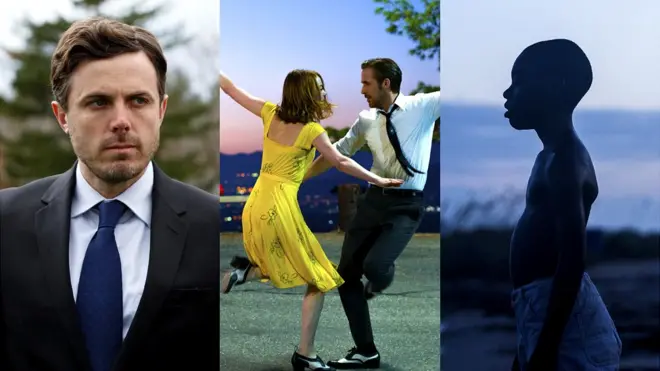 "Manchester frente al mar", "La La Land" y "Moonlight" copan las nominaciones a los Globos de Oro.
