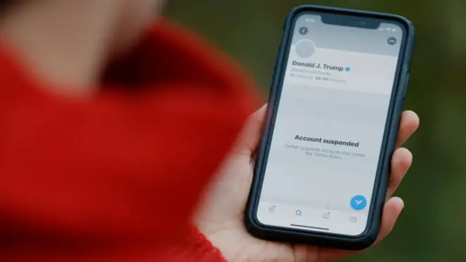 حظر تويتر حساب ترامب