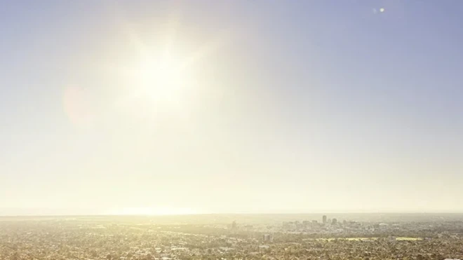 รูปดวงอาทิตย์เมืองร้อน