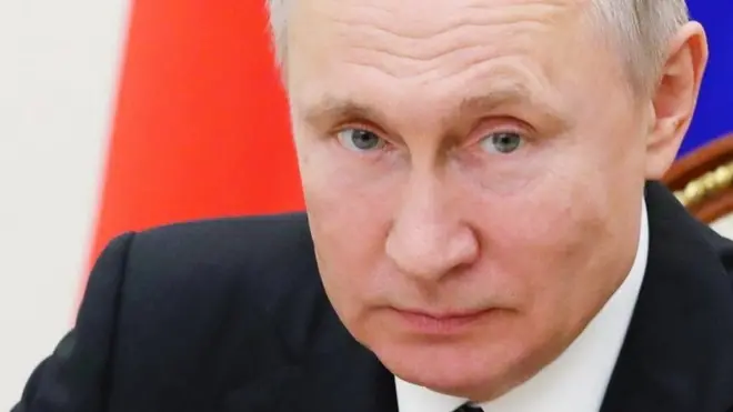 रूसी नेता व्लादीमीर पुतिन