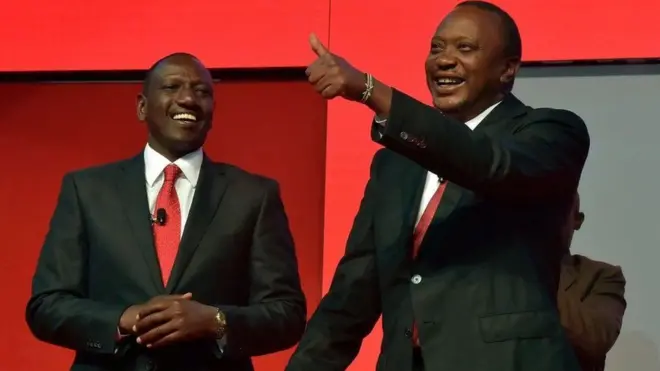 William Ruto wungirije Uhuru Kenyatta ubu ntibumvikana ku bikorwa bya Ruto bisa no kwiyamamaza ari gukora imyaka ibiri mbere y'amatora