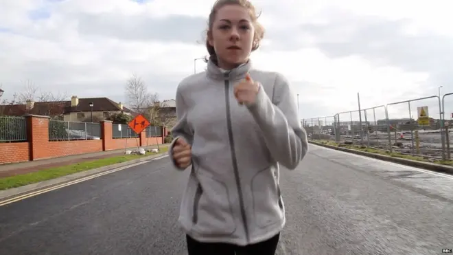 A pesar de su epilepsia Katie ganó eventos prestigiosos en su categoría de edad, como el maratón de la ciudad de Dublín.