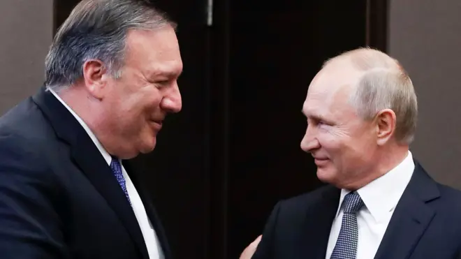Помпео и Путин