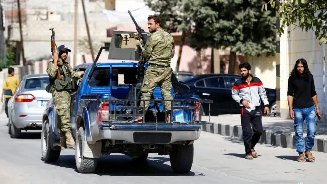В сирийском конфликте Турция поддерживает членов "Сирийской свободной армии"