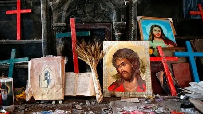 العراق: قره قوش المسيحية تتحول إلى مدينة أشباح