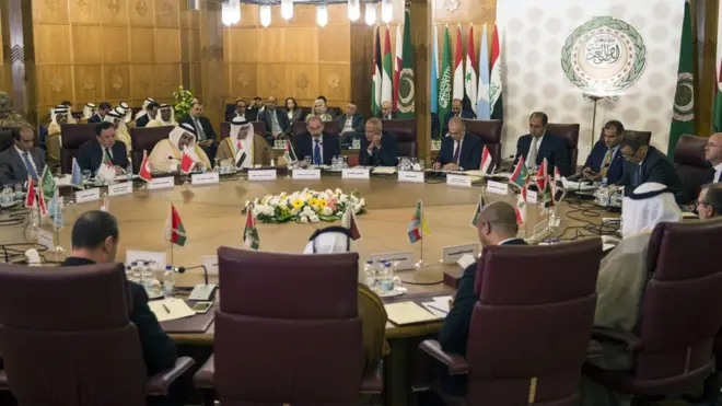 اجتماع وزراء الخارجية العرب الطارئ الأخير في القاهرة