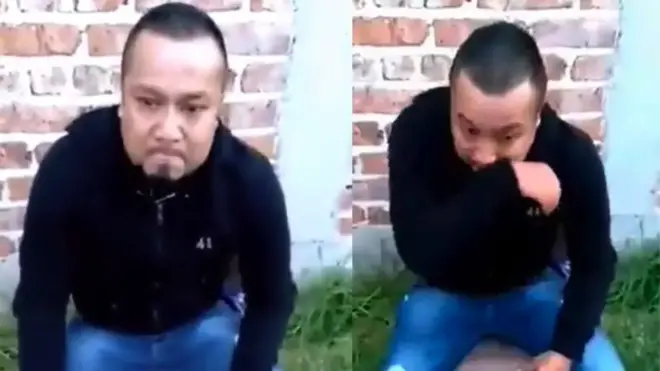 El Marro apareció visiblemente emocionado en un video publicado tras la detención de sus familiares.