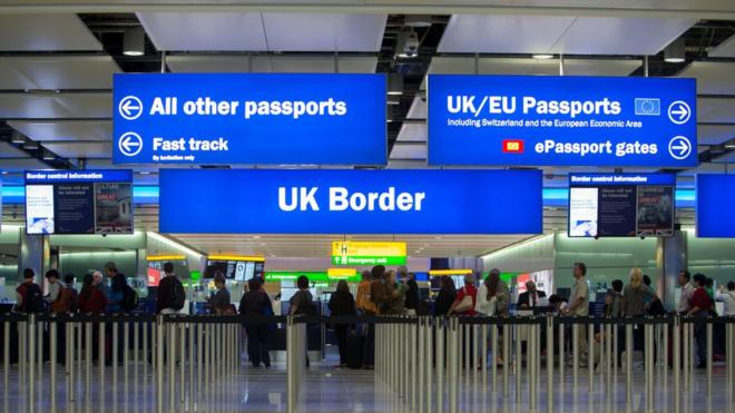 Imigração britânica de fronteira