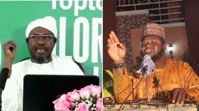 Sheik Nuru Khalid and Sheik Musa Yusuf