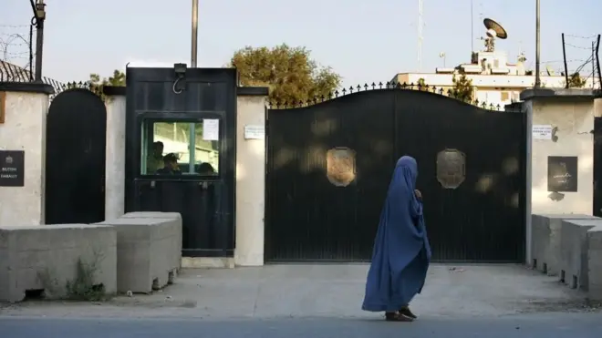 کابل کې د بریتانیا سفارت په دې اړه اعلامیه خپره کړې ده