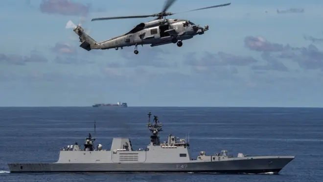 امریکی اور انڈین افواج