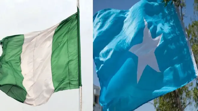 Somalia and Nigeria