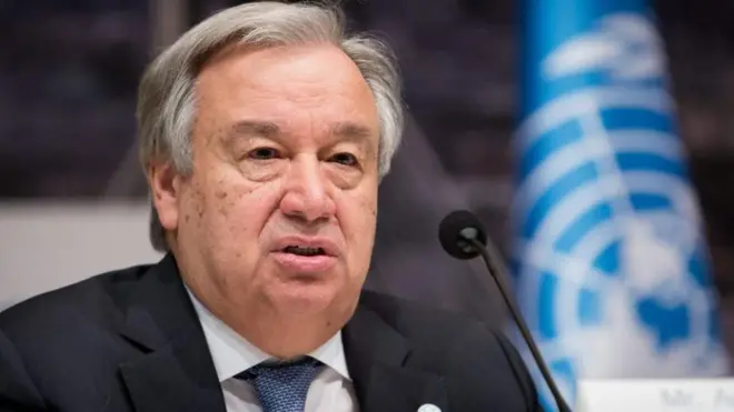 Barreessaa Olaanaan Dhaabbata Mootummoota Gamtoomanii Antooniyoo Guutirees Yaa'ii Gamtaa Afrikaa irratti.