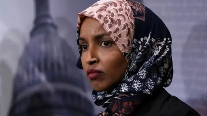 Ilhaan Cumar oo ah wakiila laga soo doortay gobolka Minnesota