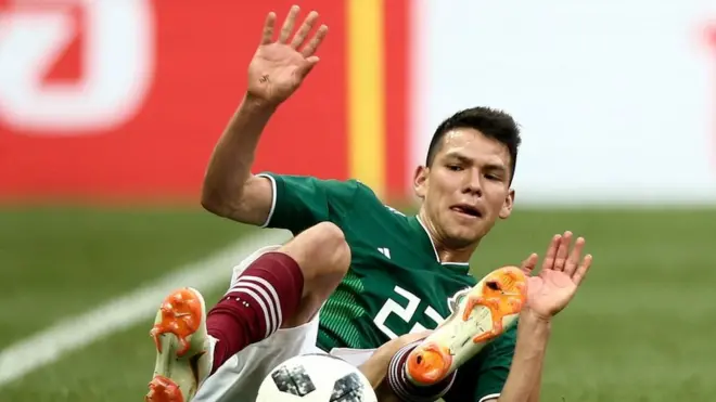 Hirving Lozano fue el autor del gol a Alemania que le dio a la selección mexicana su primer triunfo en el mundial de Rusia 2018.