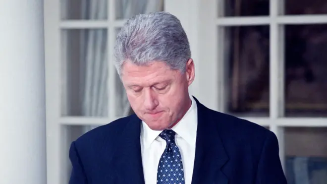 Bill Clinton in 1998